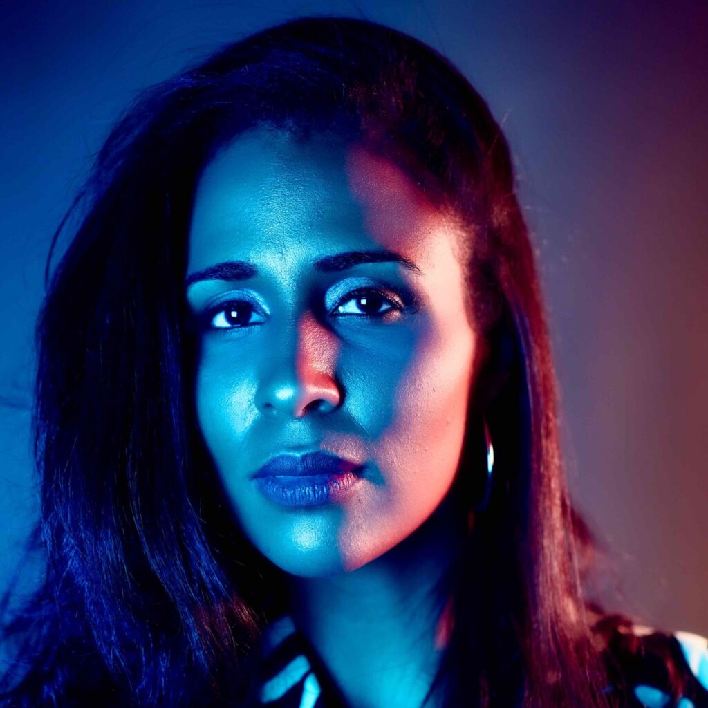 Portrait of pianist Camila Cortina