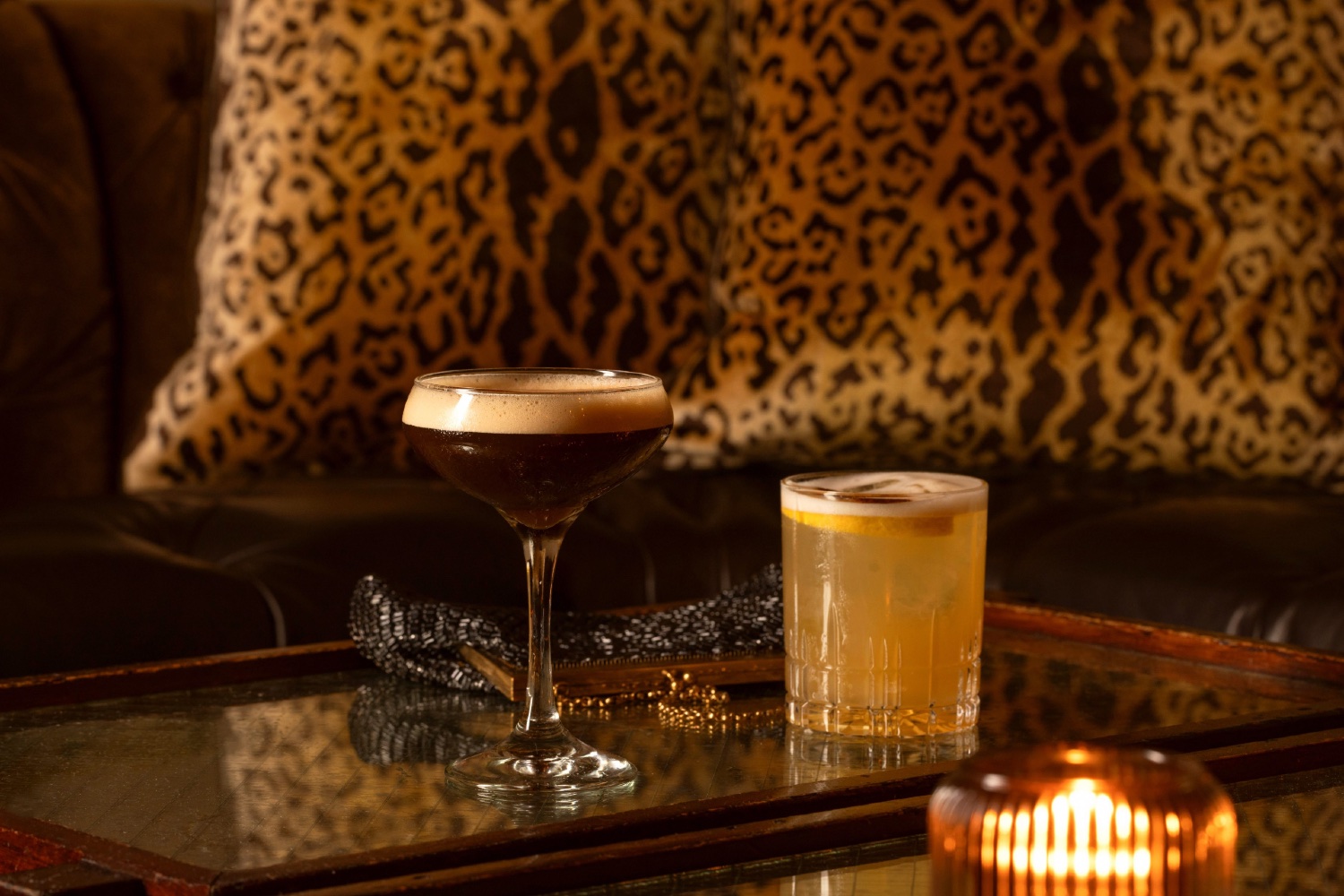 Cocktails at Club Room.