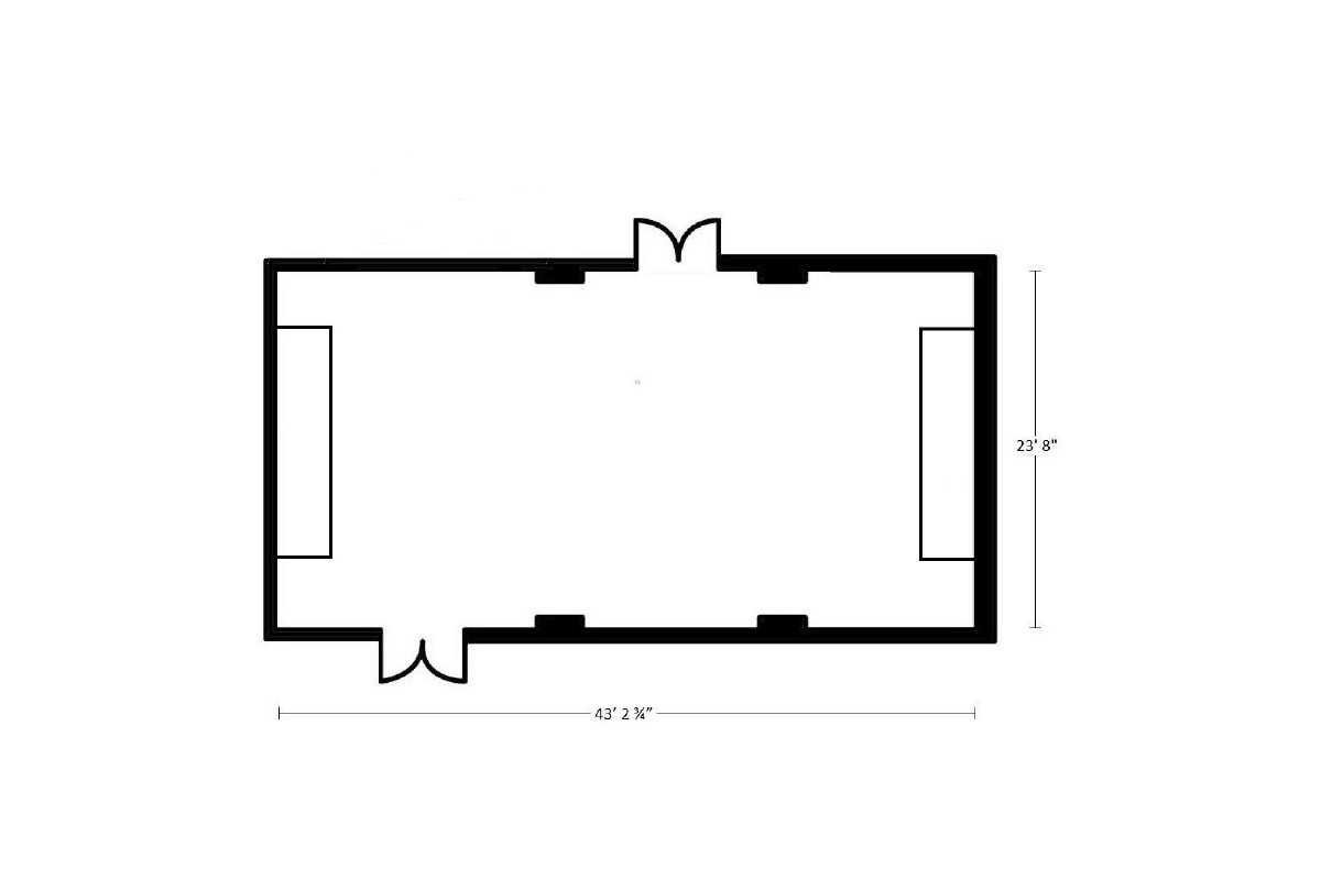 castelli room floor plan