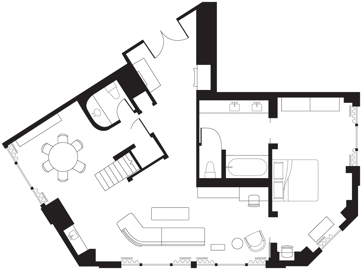 Roxy Penthouse floor plan