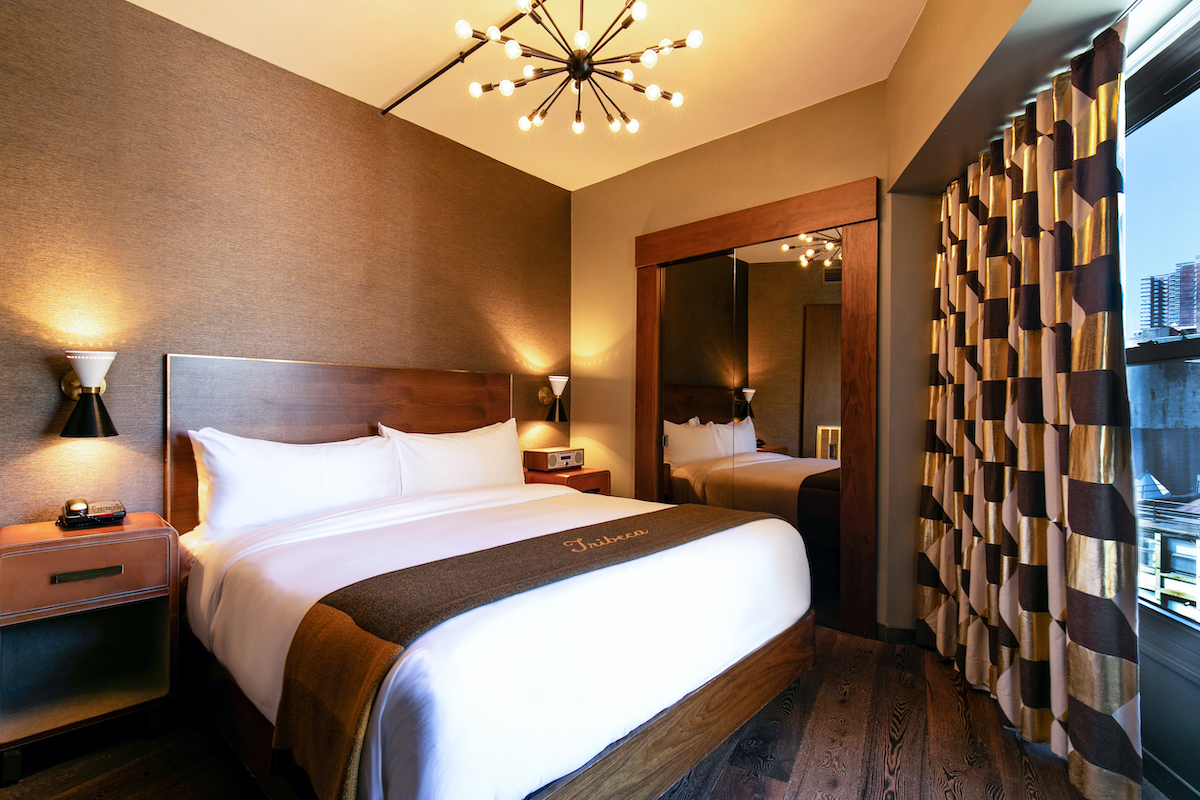 One bedroom suite king bed