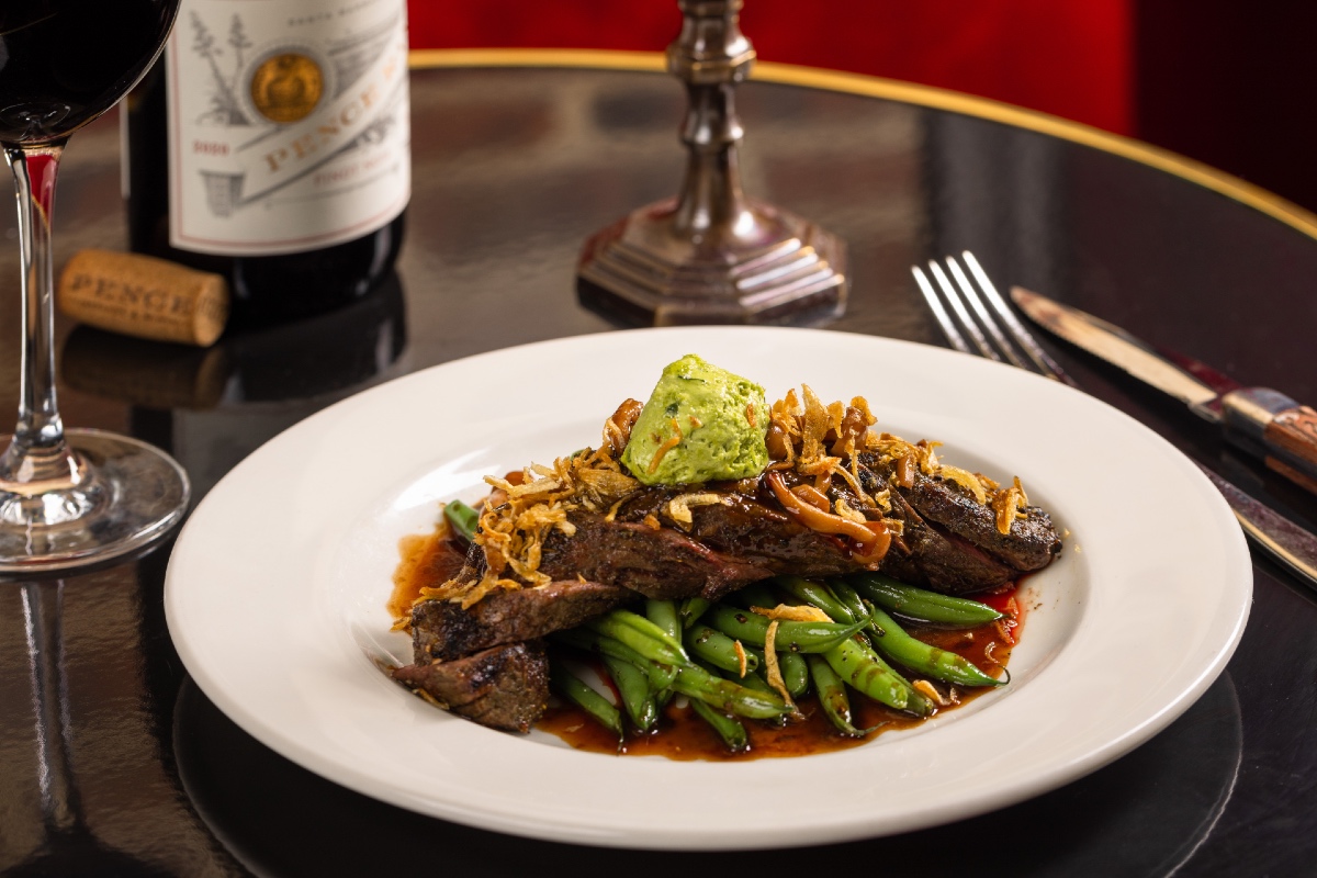 Steak Entree at The Django Jazz Club and Restaurant