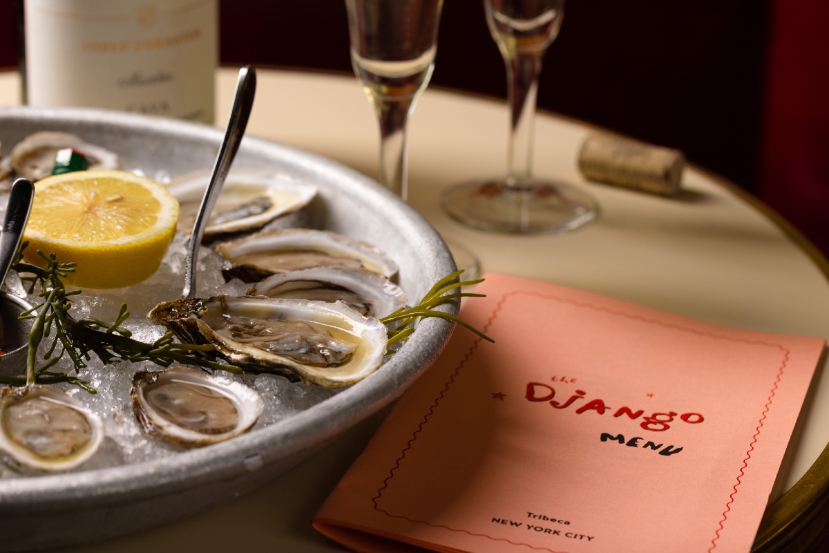 Oysters at The Django Jazz Club and Restaurant