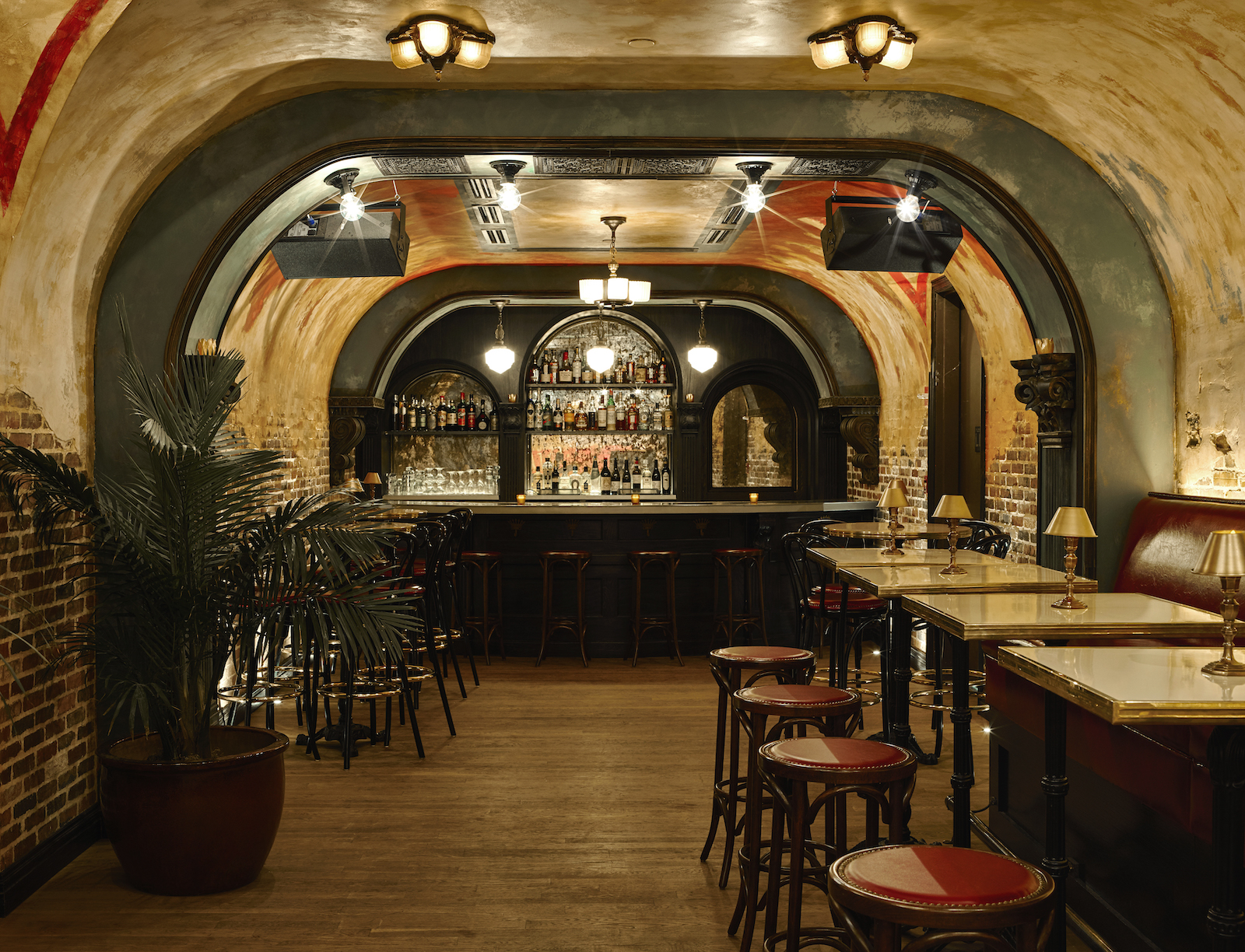 Cocktail bar at The Django Jazz Club and Restaurant