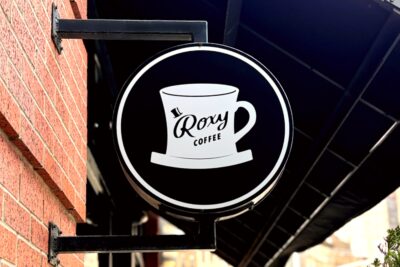 Roxy Café Sign
