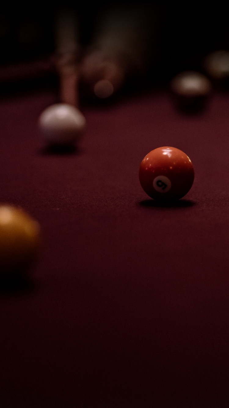 Pool table at Roxy Bar.