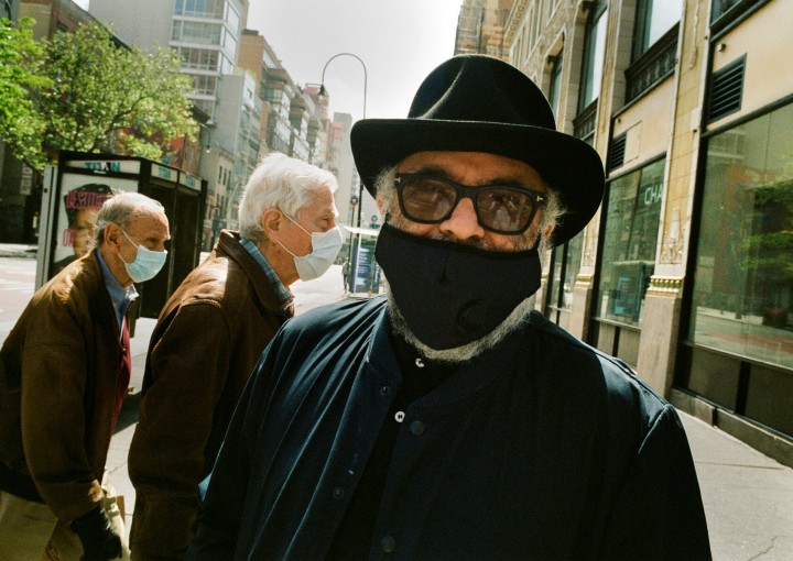 Portrait of filmmaker Amos Poe