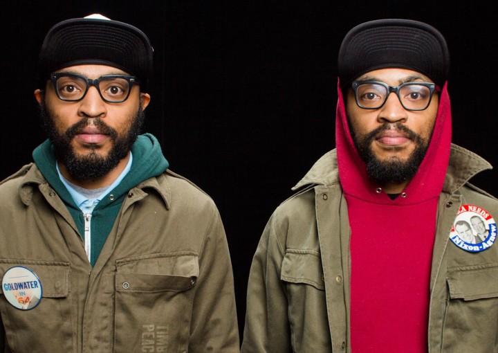 Portrait of screenwriters Keith and Kenny Lucas