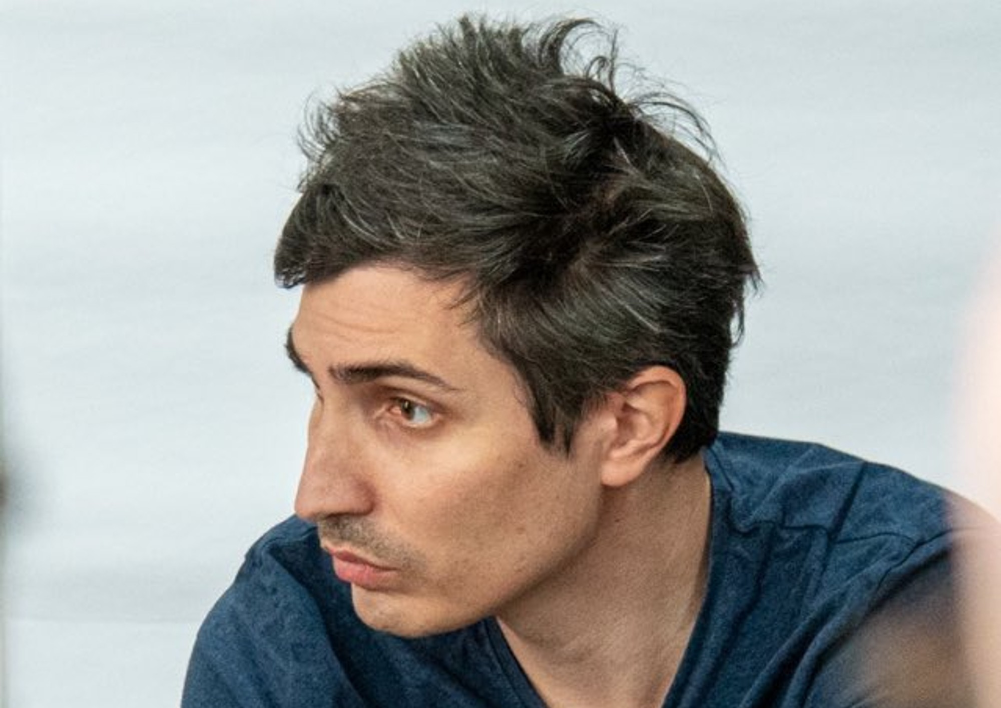 Portrait of filmmaker Paul Negoescu