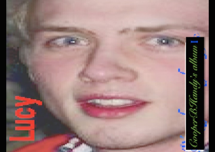 Portrait of musician Lucy