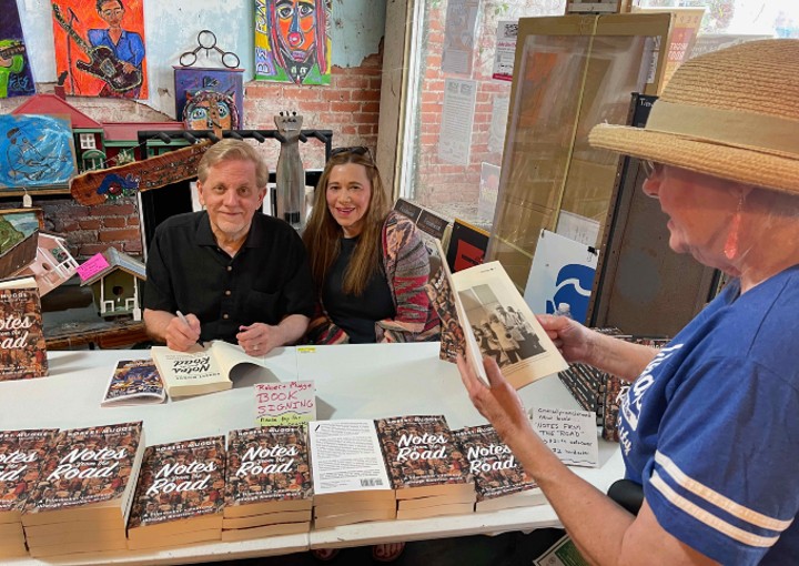 Portrait of filmmakers Robert Mugge and Diana Zelman