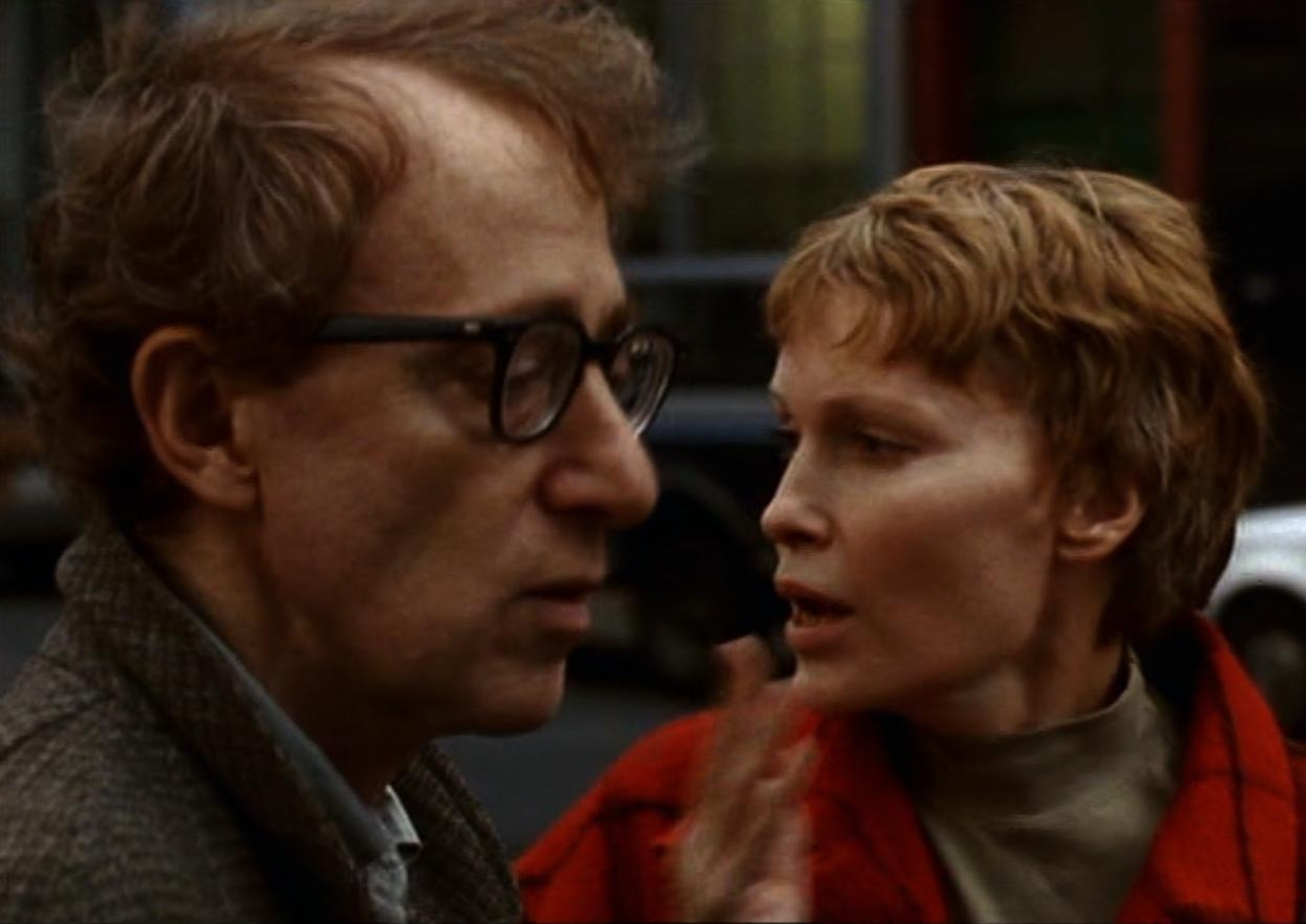 Image from the motion picture Husbands and Wives