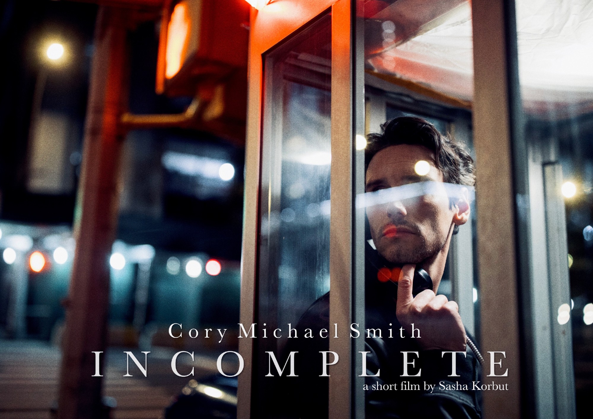 Title card from the 2023 short film Incomplete
