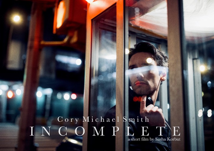 Title card from the 2023 short film Incomplete