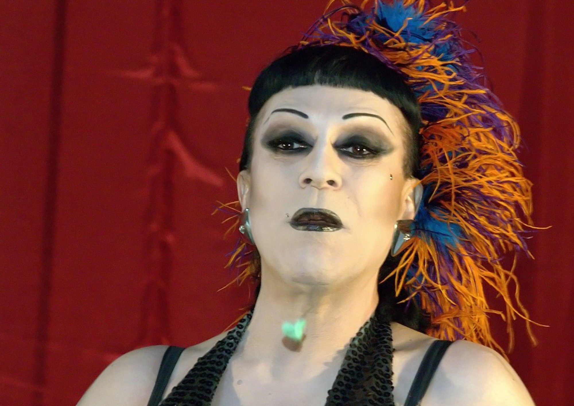 Portrait of performance artist Joey Arias