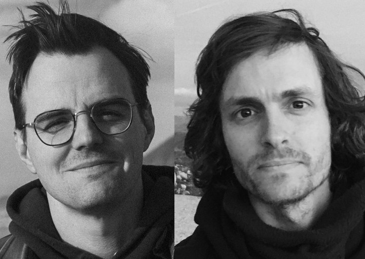 Portraits of Jeff Rutherford and Matt Barats