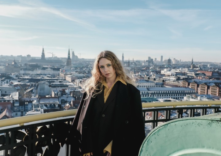 Portrait of writer Fine Gråbøl