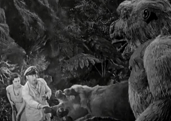 Scene from the 1933 film Son of Kong.