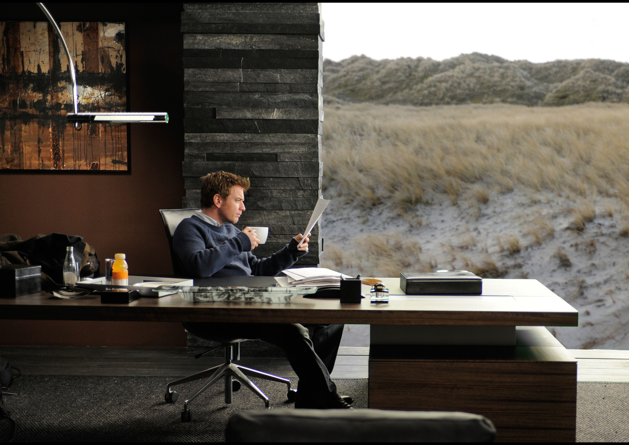 Image from the motion picture The Ghost Writer