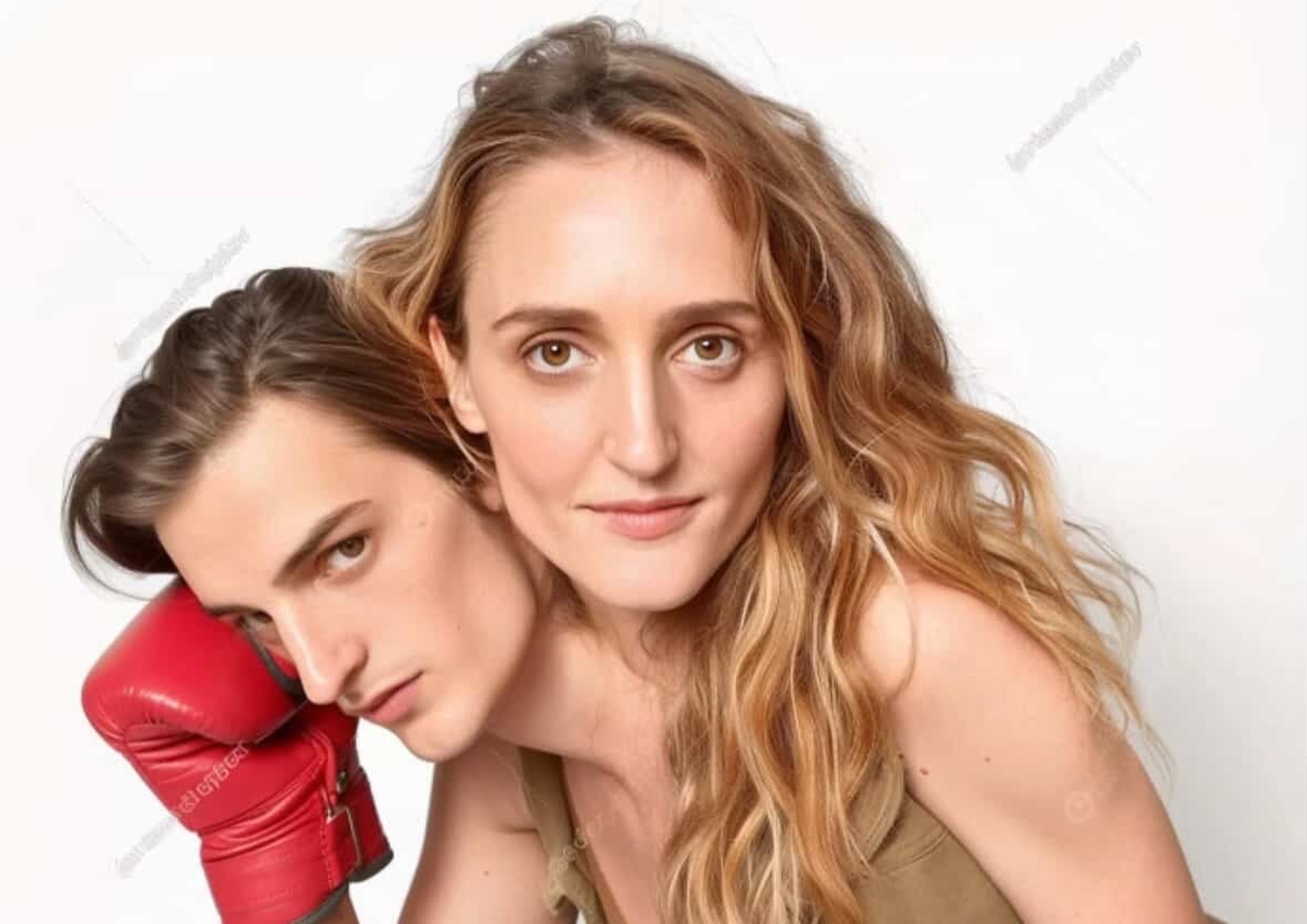 Portrait of Betsey Brown and Peter Vack
