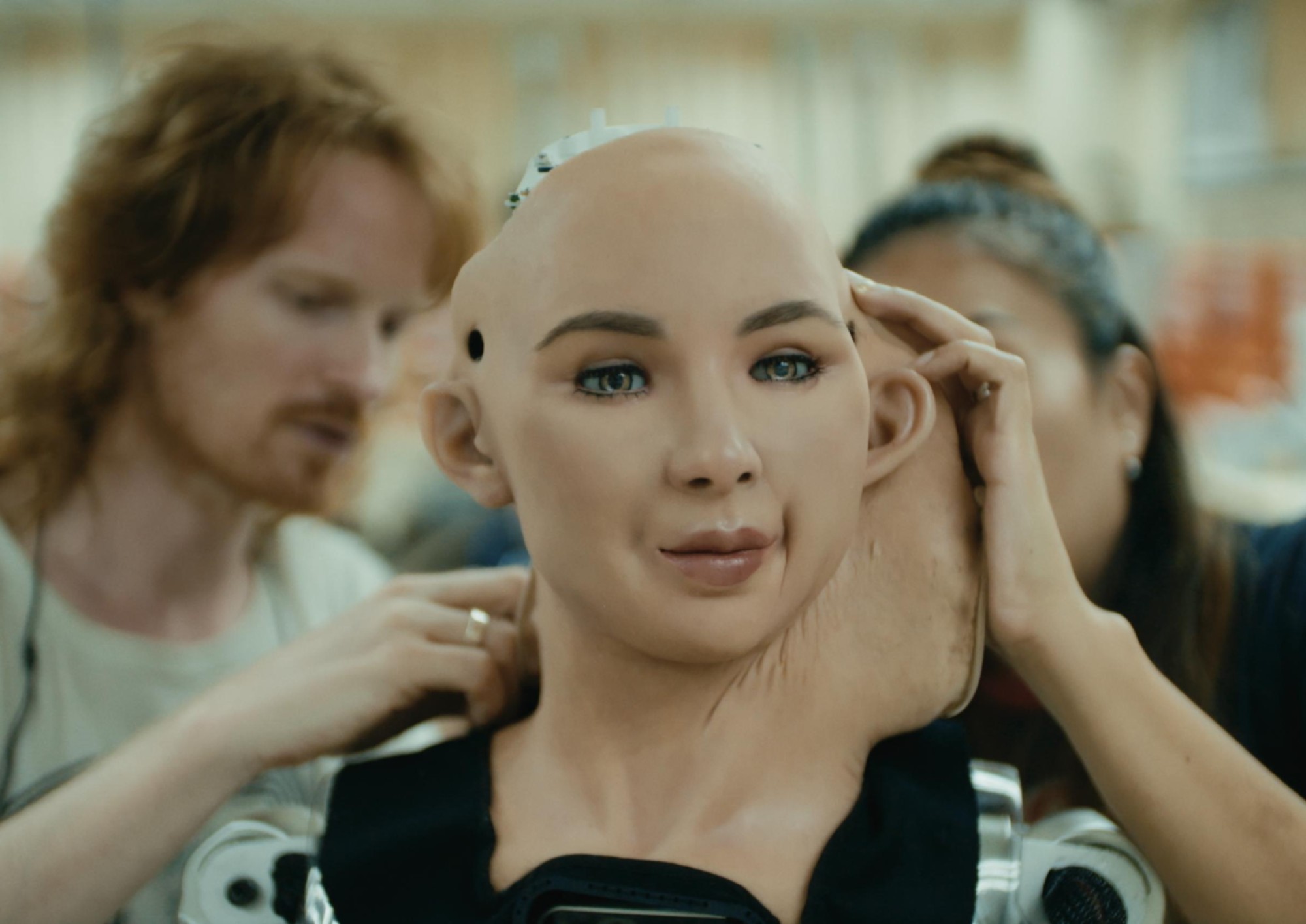 Image from the motion picture My Robot Sophia