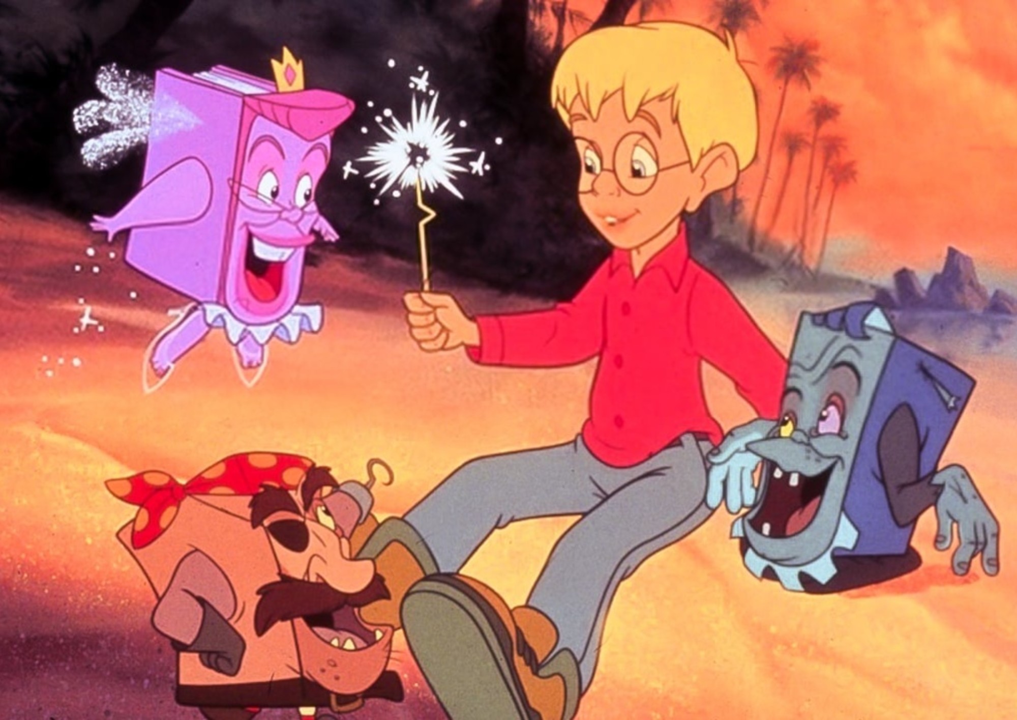 Image from the motion picture The Pagemaster