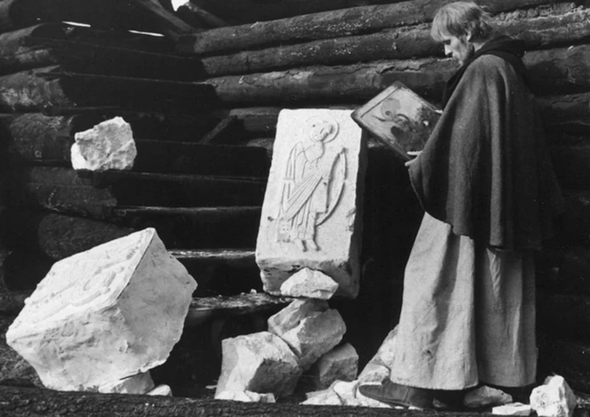 Image from the motion picture Andrei Rublev