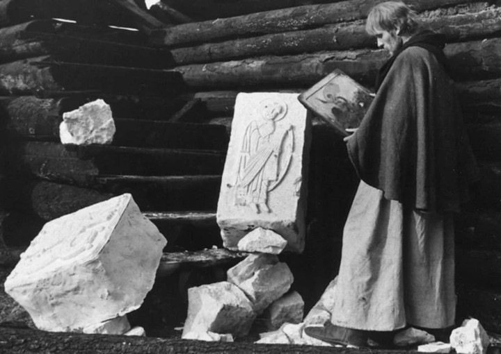 Image from the motion picture Andrei Rublev
