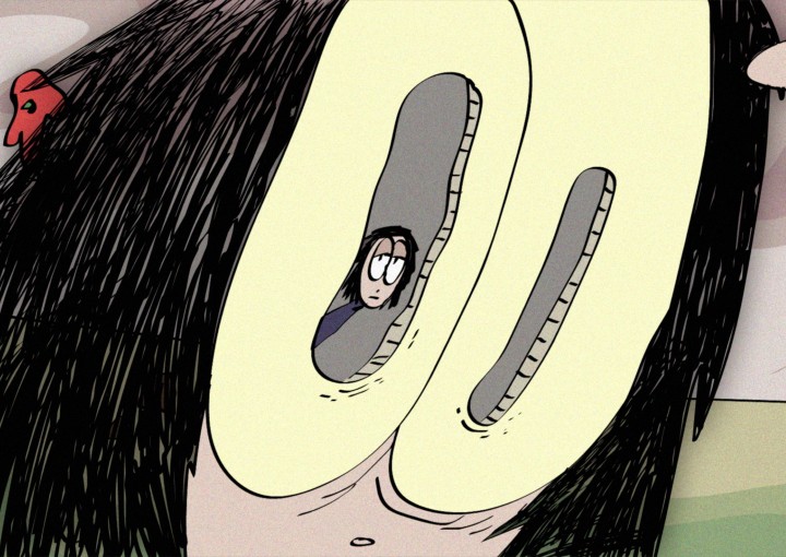 Image from the motion picture Take Off The Blindfold...