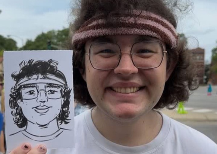 Portrait of animator Jonni Peppers