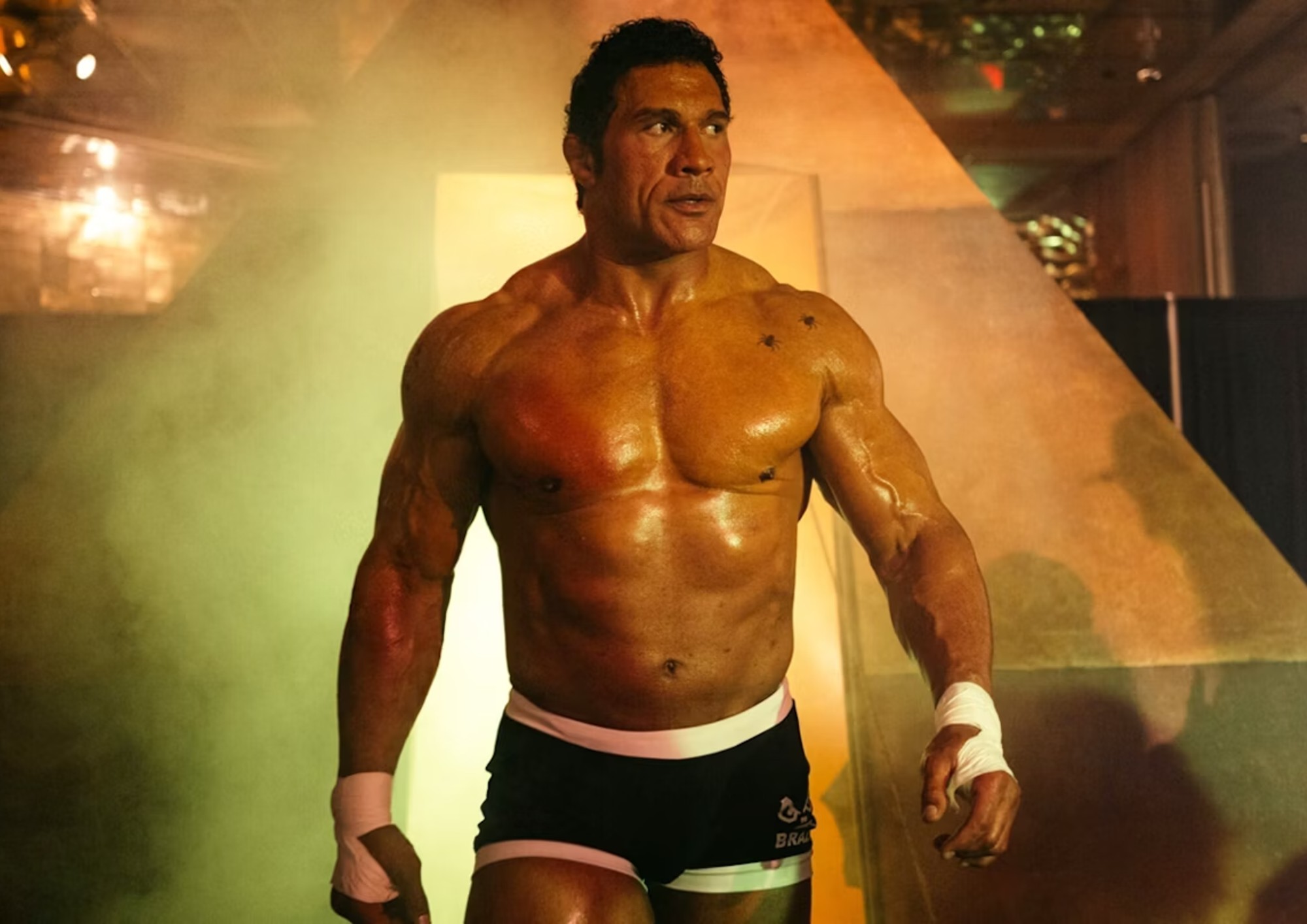 Image from the motion picture The Smashing Machine