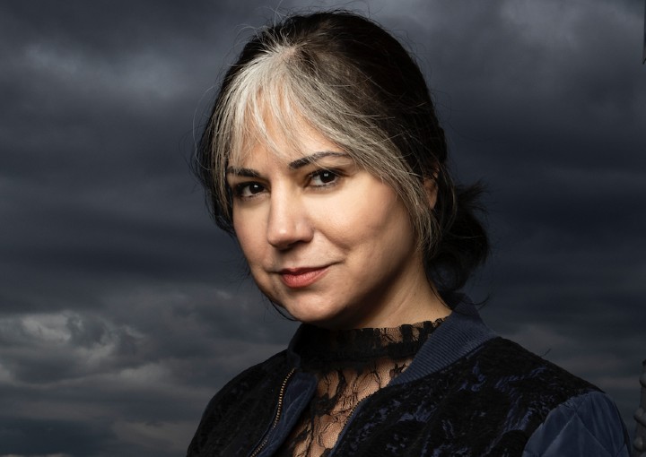 Portrait of filmmaker Mehrnoush Alia