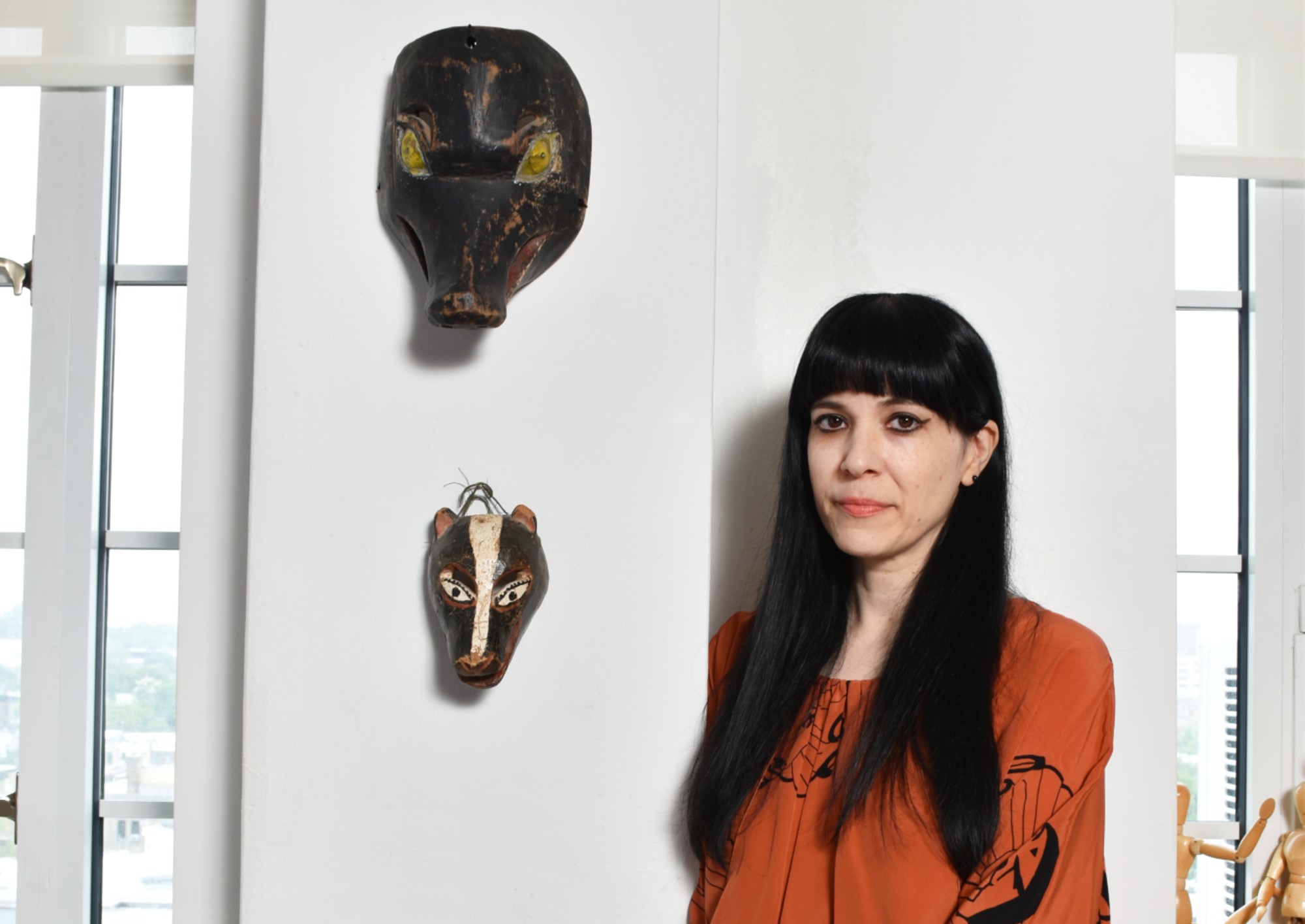 Portrait of filmmaker Eva Aridjis Fuentes