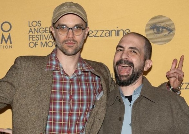 Headshot of filmmaker Tucker Bennett and composer Chris Corrente